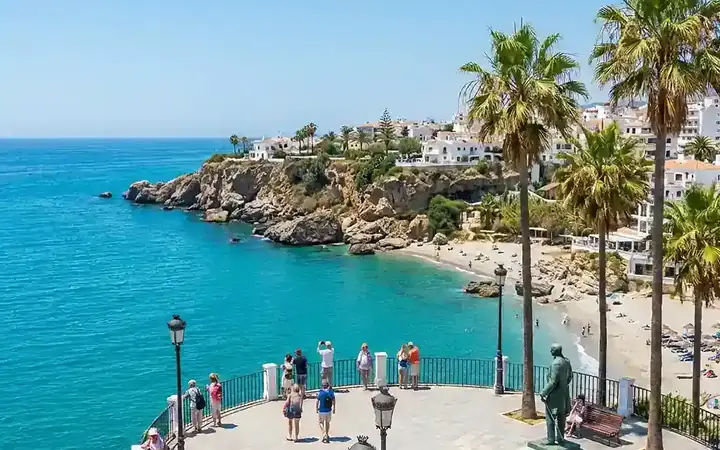 El Balcón de Europa, en Nerja